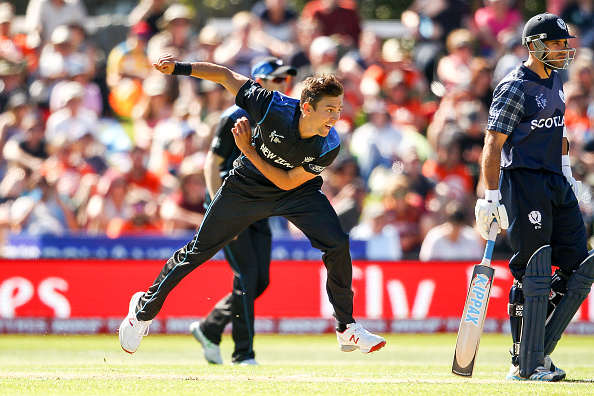 Trent Boult was in ruthless form with the ball as New Zealand bowled Scotland out for just 142