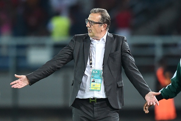 Tunisia coach George Leekens stated that "the result was forced" following his sides defeat ©AFP/Getty Images