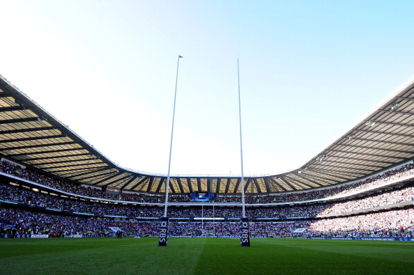 Twickenham Stadium will play host to Italy's Pool D opener against France ©Getty Images