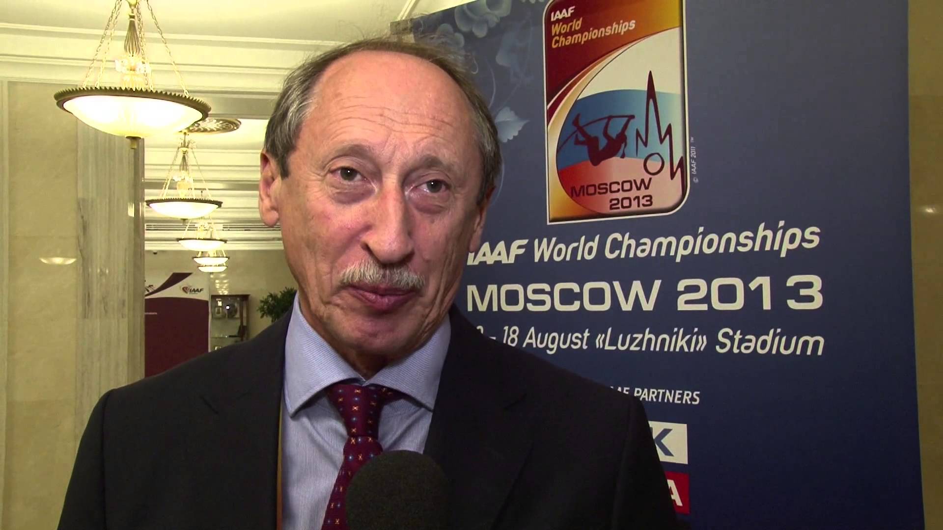 Valentin Balakhnichev has announced he is to step down as President of the All-Russian Athletics Federation ©YouTube