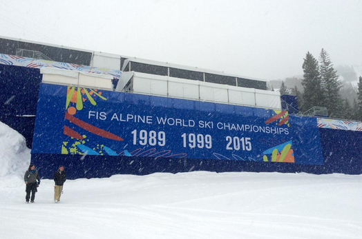 World Championship action has been postponed today due to fog and heavy snow ©Twitter