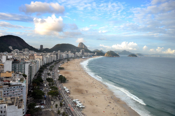 Copacabana Beach will be the stage for beach volleyball at the Rio 2016 Olympic Games ©Getty Images