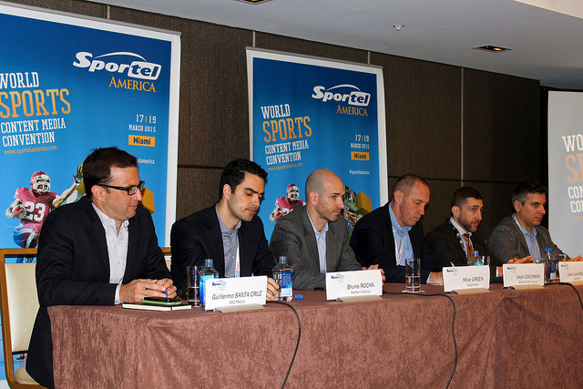 The Marketing and Monetising Second Screen in the Americas panel at SPORTELAmerica ©SPORTEL