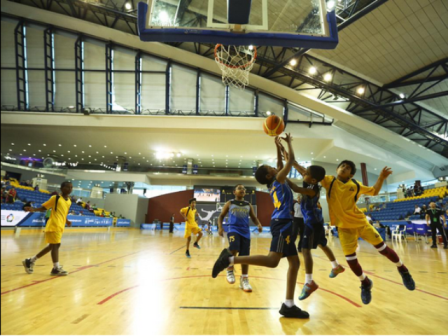 3x3 basketball was among 14 sports featured as part of the Schools Olympic Programme i©Twitter