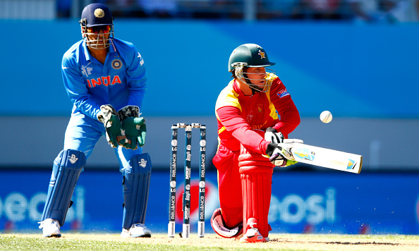 A century from Brendan Taylor on his final international appearance could not prevent Zimbabwe from falling to defeat ©Getty Images
