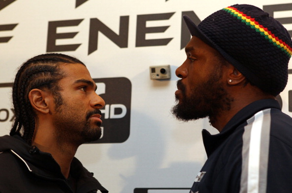 A particular low point of Audley Harrison's career came when he threw just one half-hearted punch during his defeat to David Haye in 2011 ©Getty Images