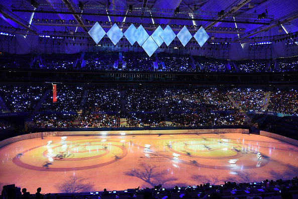 A spectacular Opening Ceremony greeted the 164 skaters and couples from 37 nations ©Getty Images
