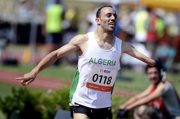 Algeria's Samir Nouioua was among the winners on the second day of competition ©AFP/Getty Images