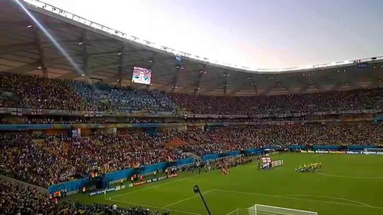 The Amazônia Arena in Manaus will host matches during the Olympic football tournament next year after FIFA backed down in a row with Rio 2016 organisers ©YouTube