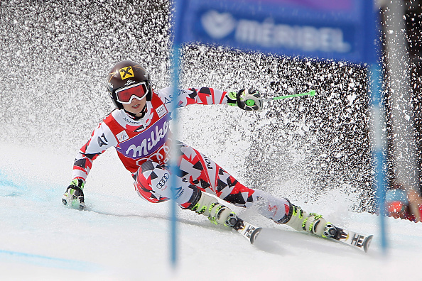 Anna Fenninger's victory int the FIS Alpine Skiing World Cup in Méribel also earned her the giant slalom crystal globe