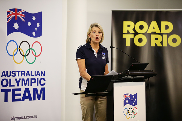 Australian Chef de Mission Kitty Chiller welcomed the announcement at a press conference to mark 500 days to go until the 2016 Olympic Games in Rio de Janeiro ©Getty Images