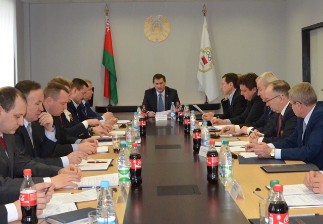 Belarus selected its Chef de Mission for Rio 2016 at a meeting of the National Olympic Committee's Executive Committee ©NOC RB