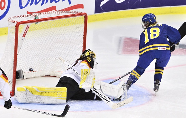 Anna Borgqvist's opener after 51 seconds set the tone for a comfortable evening for hosts Sweden as they beat Germany 4-0 ©Getty Images