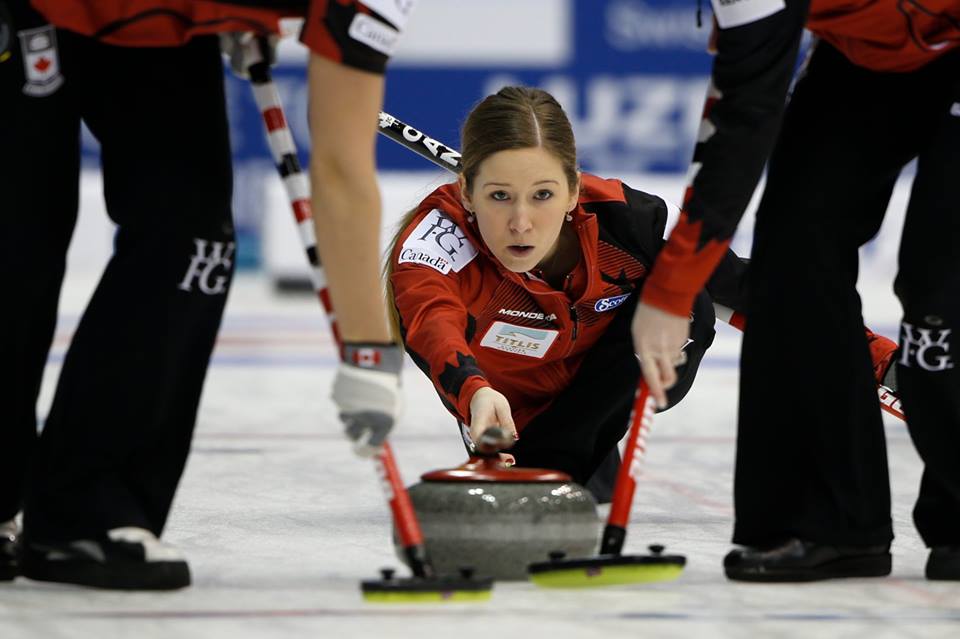 Canada came unstuck against the Swiss after a strong start to the day ©World Curling Federation/Richard Gray