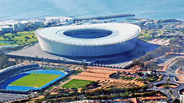 Cape Town Stadium will host the South African leg of the World Rugby Seven Series from 2015-2016 ©Wikipedia