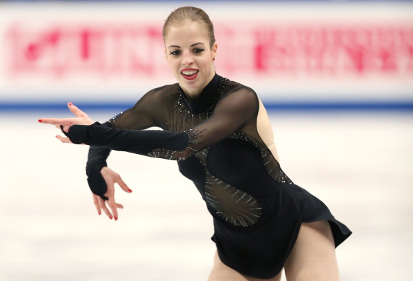 Carolina Kostner is contesting her 16 month suspension at the Court of Arbitration for Sport ©AFP/Getty Images