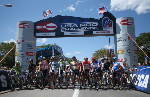 Denver hosted a stage of cycling's US Pro Challenge in 2014 ©Getty Images