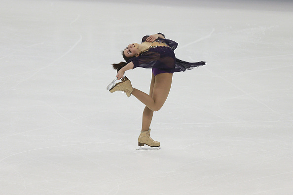 Elizaveta Tuktamysheva took gold after dominating the women's competition ©Getty Images
