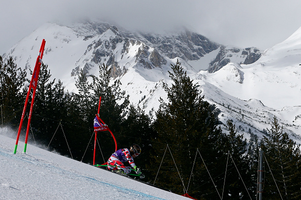 Fenninger's victory saw her cut Tina Maze lead at the top of the World Cup standings ©Agence Zoom/Getty Images