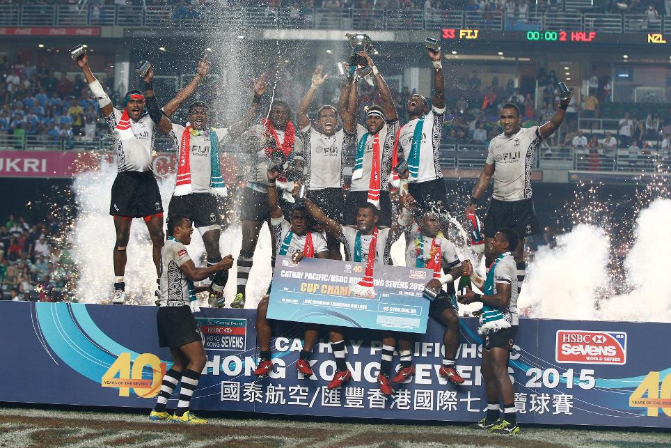 Fiji claimed victory at the Hong Kong Sevens with a commanding win over defending champions New Zealand ©World Rugby