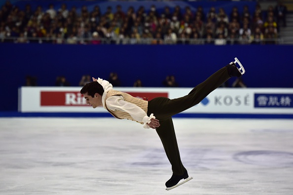 Yuzuru Hanyu was unable to prevent Javier Fernández from becoming Spain's first figure skating world champion ©AFP/Getty Images