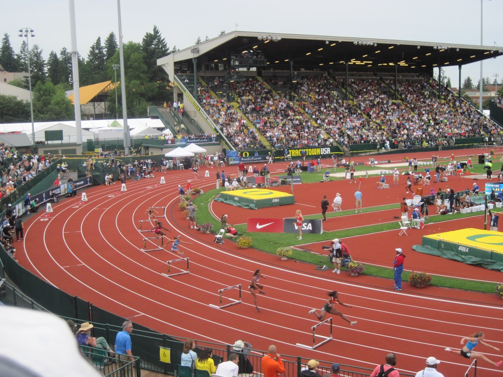 Hayward Field at the University of Oregon would have hosted the IAAF World Championships if Eugene's bid for 2019 had been successful ©Getty Images