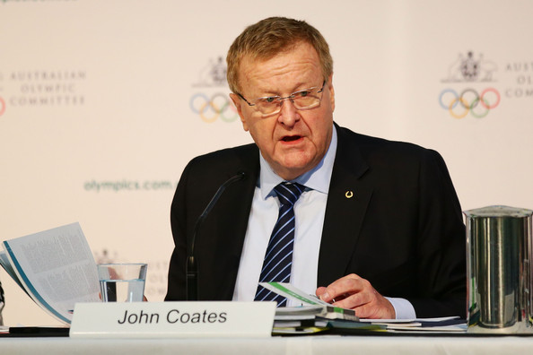 Australian Olympic Committee President John Coates has made it clear that Kevin Tyler should not be appointed as the new head coach of Athletics Australia ©AFP/Getty Images