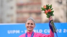 Olympic champion Laura Asadauskaite claimed her first World Cup gold of the season with victory in Cairo ©UIPM
