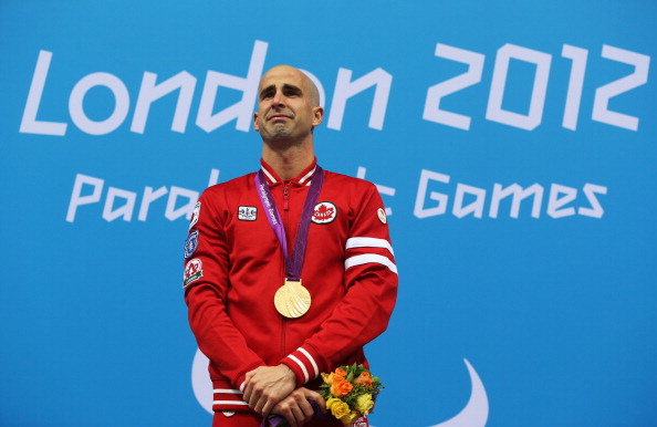 London 2012 Paralympic gold medallist Benoit Huot leads a strong Canadian swimming team for the Parapan American Games in Toronto ©Getty Images