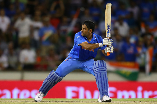Mahendra Singh Dhoni guided India to victory in Perth ©Getty Images
