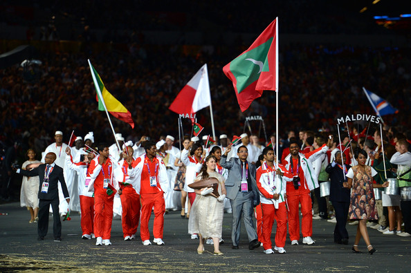 The Maldives sent a team of five athletes to London 2012 ©Getty Images