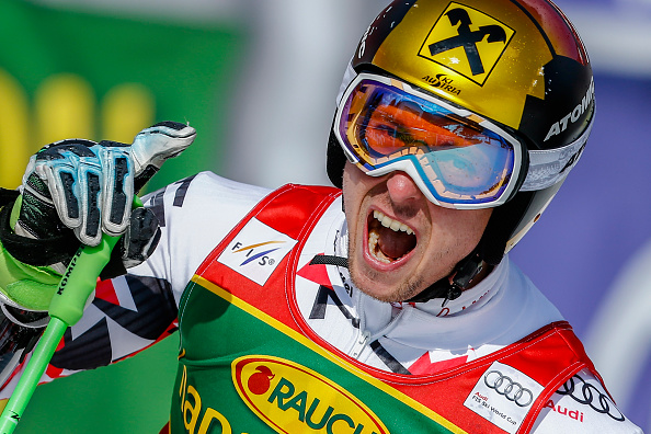 Marcel Hirscher sealed his second Alpine Skiing World Cup giant slalom title ©Getty Images