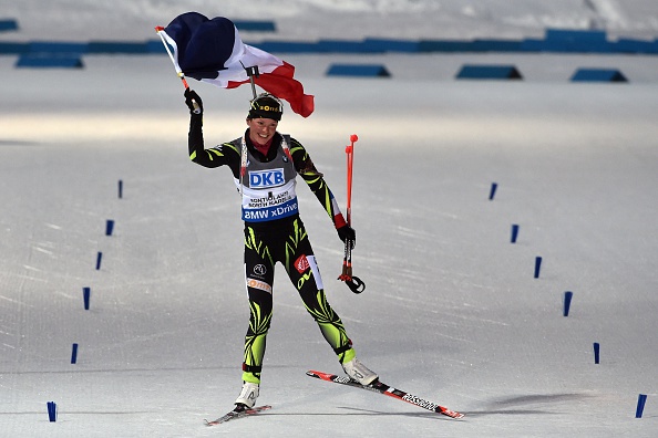 Marie Dorin Habert claimed her second gold of the Biathlon World Championships in Finland ©Getty Images