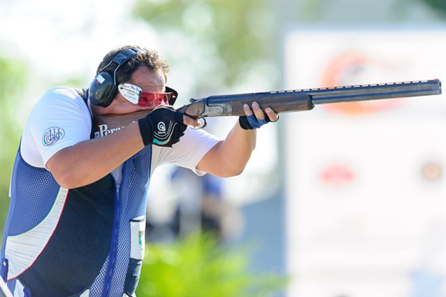 Massimo Fabbrizi secured his place at Rio 2016 after claiming the men's trap event title in Acapulco ©ISSF