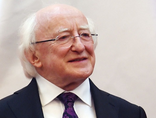 Michael D Higgins will be watching the Ireland v Canada Hockey World League Round 2 final in Dublin ©Getty Images