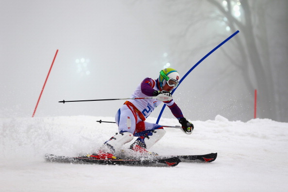 Miroslav Haraus secured gold in the super combined visually impaired ©Getty Images 