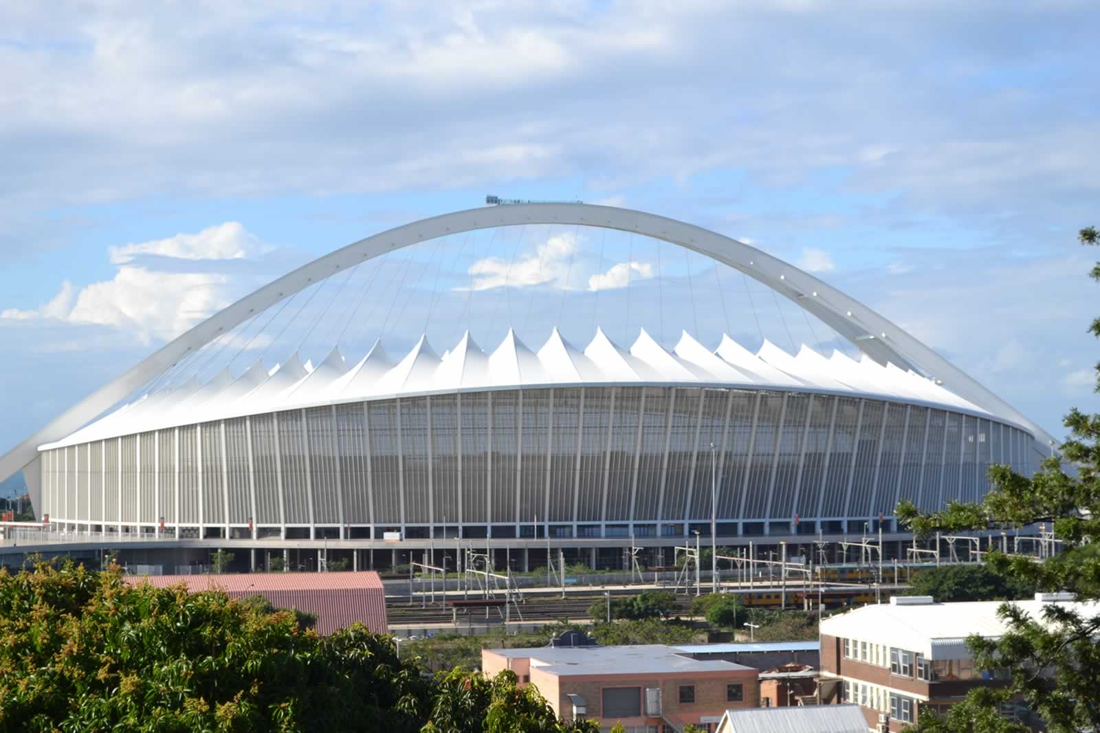 The Moses Mabhida Stadium, built for the 2010 FIFA World Cup, gives Durban a head start in its preparations for the 2022 Commonwealth Games ©Getty Images