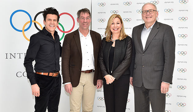 Officials from the German National Olympic Committee have attended a meeting with the IOC as part of the Invitation Phase for the 2024 Games bid process ©IOC/Christophe Moratal