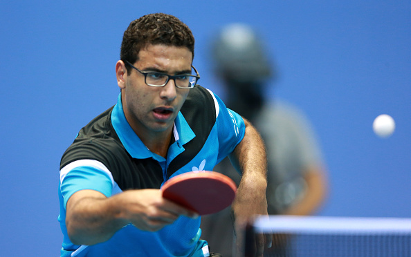 Omar Assar defended his men's singles title in Lagos ©Getty Images