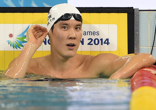 Park Tae-Hwan is unable to compete until March 3, 2016 ©Getty Images