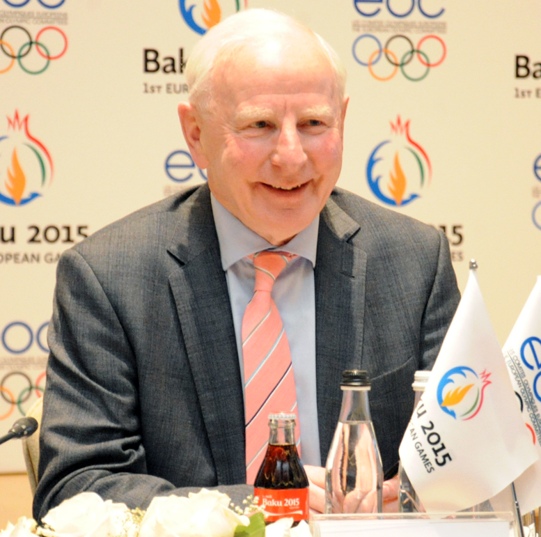 Patrick Hickey has repeatedly insisted that Armenia would be able to compete, so will be delighted with the official confirmation ©Baku 2015