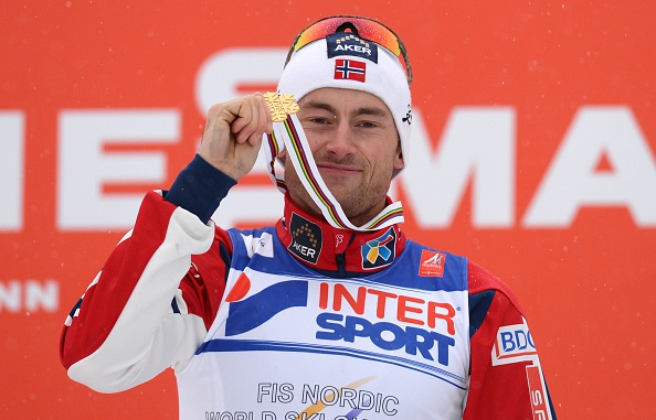 Petter Northug claimed his fourth gold medal of the FIS Nordic Ski World Championships ©Getty Images