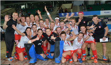 Poland's women edged out Malaysia to book their place in the final against India ©FIH
