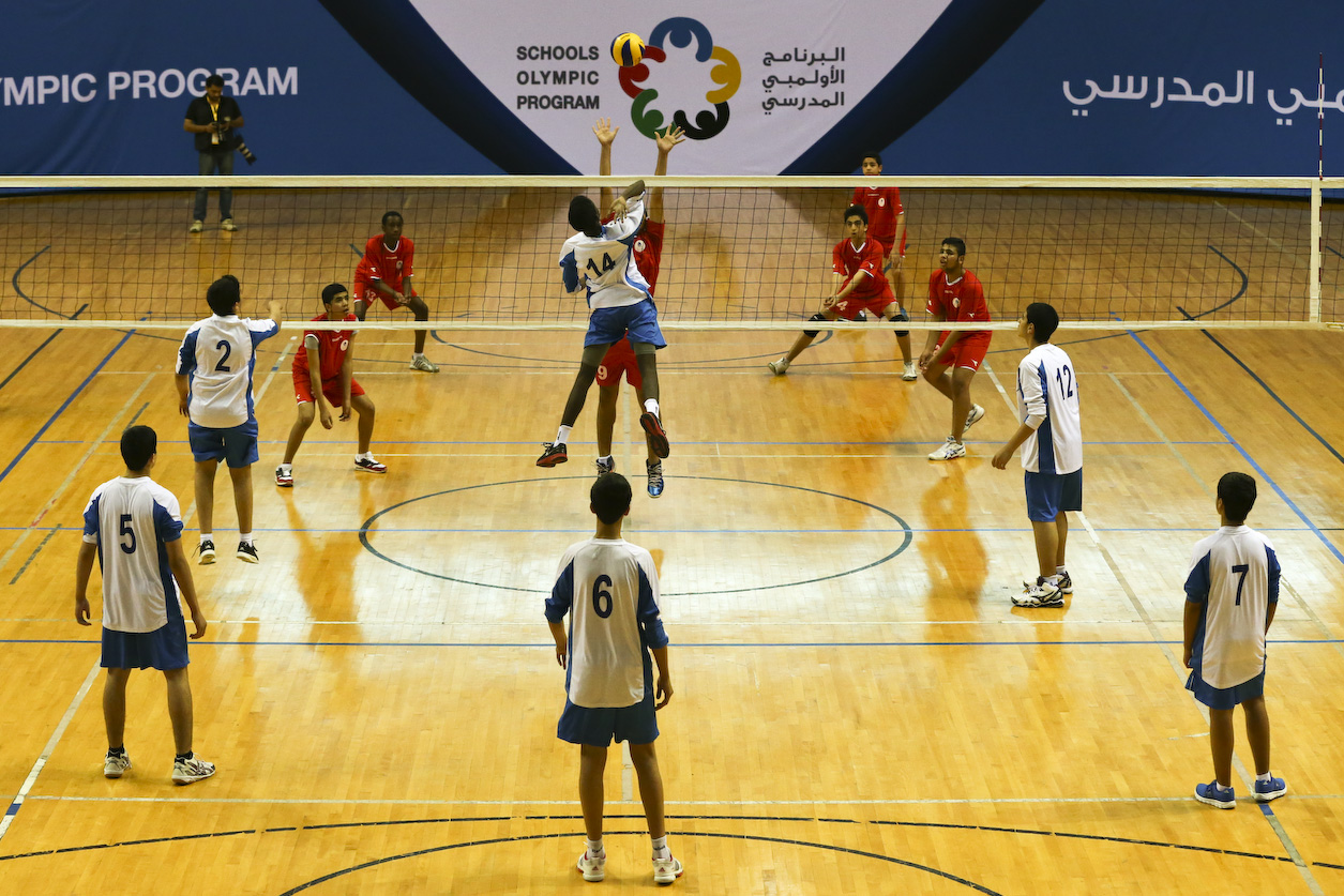 Nearly 30,000 children in Qatar have taken part in this year's Schools Olympic Programme ©QOC