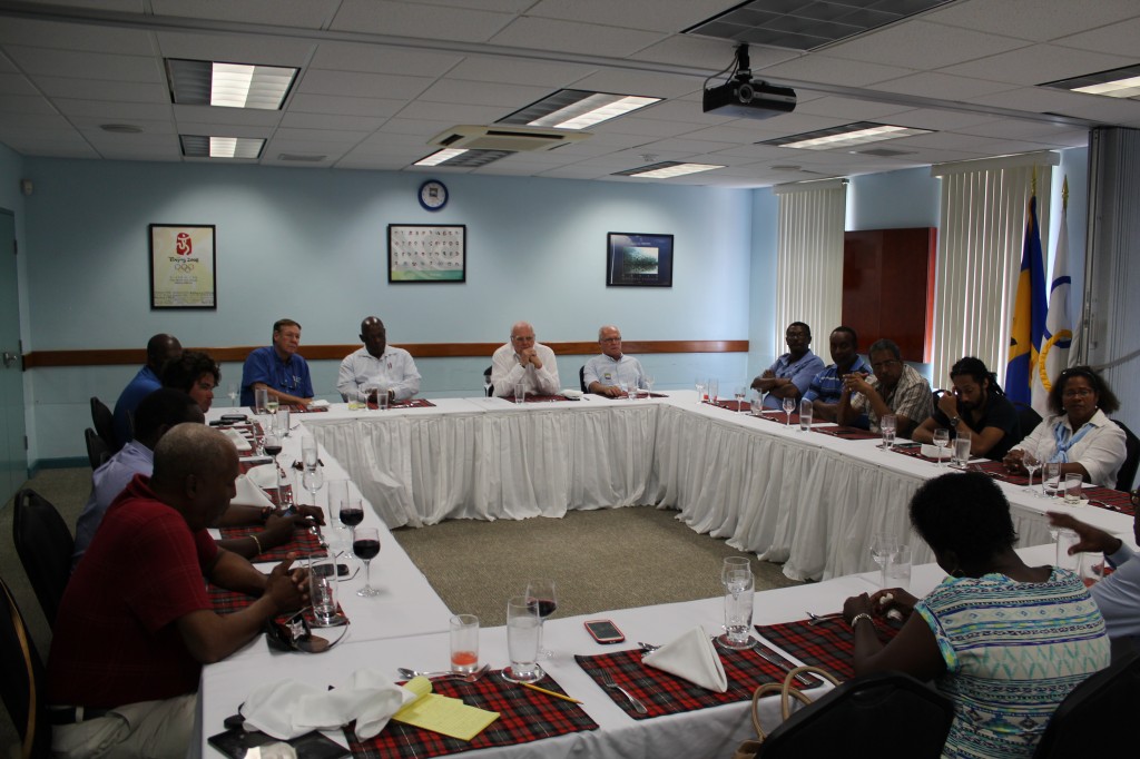 Lunchtime meetings for national governing bodies have proved a success in Barbados in the past ©BOA