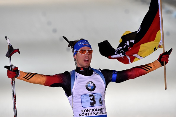 Simon Schempp sealed Germany's win in the fourth leg ©Getty Images