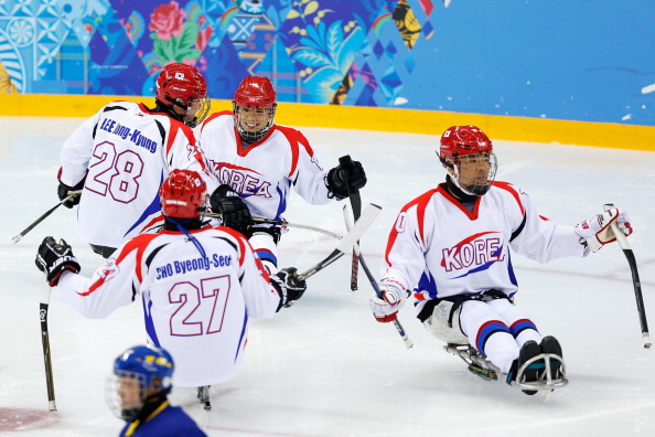 South Korea and Sweden each won again today at the Ice Sledge Hockey World Championships ©Getty Images