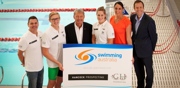 Swimming Australia has announced a two-year partnership with Hancock Prospecting ©Swimming Australia