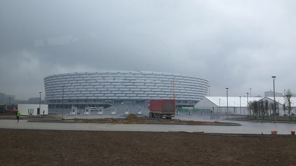 The National Stadium where athletics and the Opening and the Closing Ceremonies o
