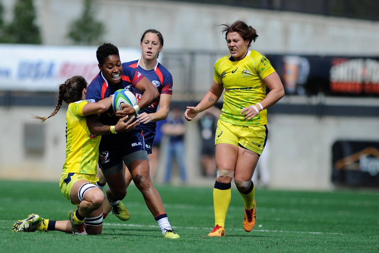 The United States enjoyed a successful day in front of their own fans at the World Rugby Women's Sevens Series in Altanta, including a shock win over Australia ©World Rugby